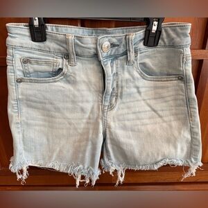 American Eagle Outfitters Light Blue Jean Shorts